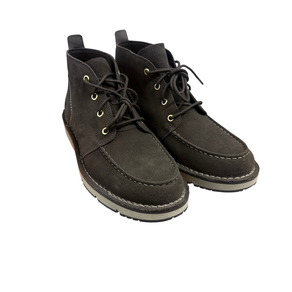 Timberland Westmore Mid Lace Chukka Boot Mens 9 Brown Suede Moc Toe TB0A5YGY901